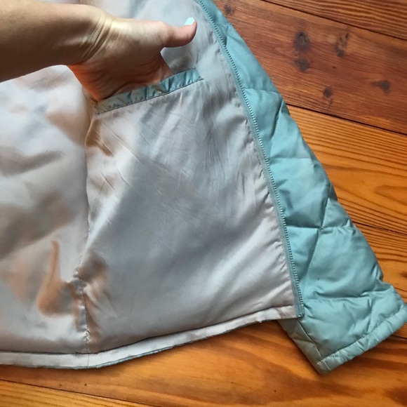 Banana Republic Silver Puffer Jacket, GUC, XS - Picture 11 of 14